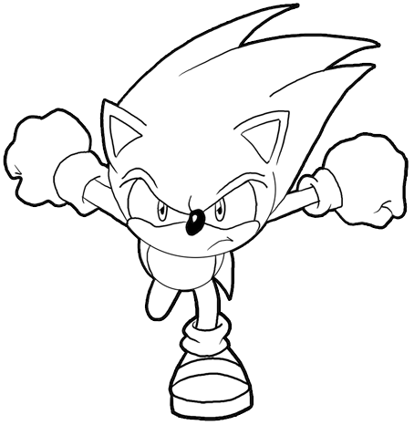 Sonic Easy Drawings For 11 Years Olds